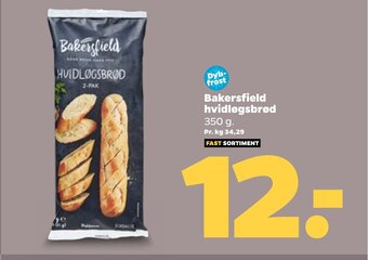 Netto Bakersfield hvidløgsbrød tilbud