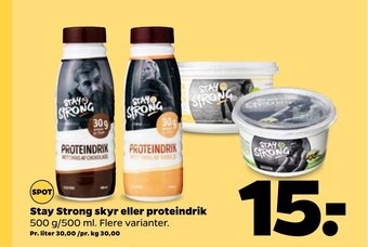 Stay Strong Skyr eller proteindrik