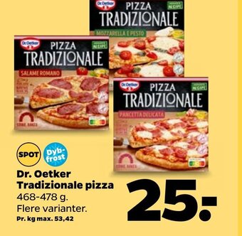 Netto Dr. Oetker Tradizionale pizza tilbud