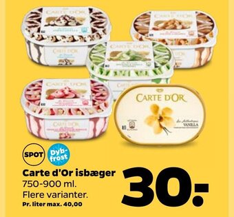 Netto Carte D'Or Isbæger tilbud