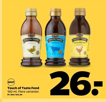 Netto Touch of Taste Fond tilbud