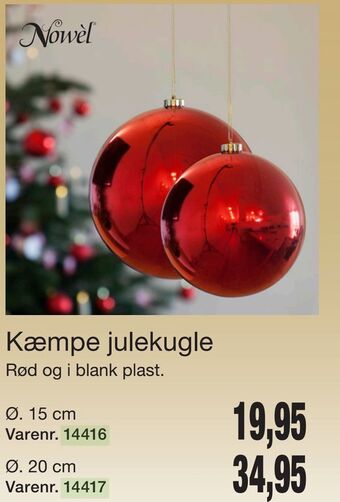 Harald Nyborg Kæmpe julekugle tilbud