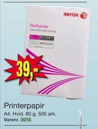 Harald Nyborg Printerpapir tilbud