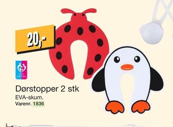 Harald Nyborg Dørstopper 2 stk tilbud