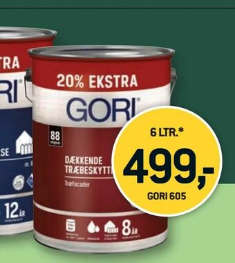 XL-BYG Gori 605/606 dækkende træbeskyttelse tilbud