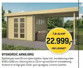 XL-BYG Bygnordic arnbjørg tilbud