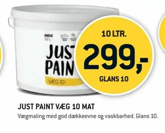 XL-BYG Just paint væg 10 mat tilbud