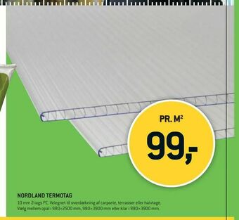XL-BYG Nordland termotag tilbud