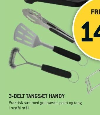 XL-BYG 3-delt tangsæt handy tilbud