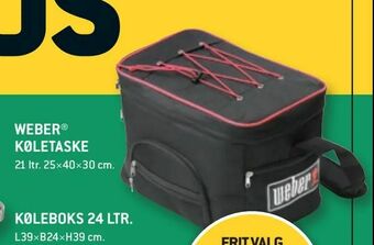XL-BYG Weber® køletaske tilbud