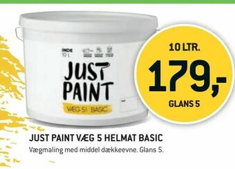 XL-BYG Just paint væg 5 helmat basic tilbud