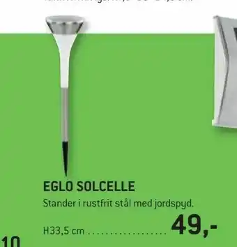 XL-BYG Eglo solcelle tilbud