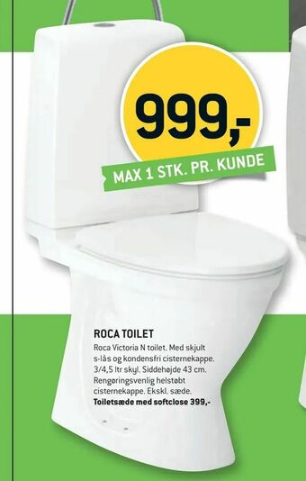 Roca toilet