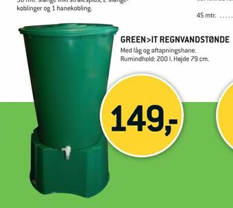 XL-BYG Green>it regnvandstønde tilbud
