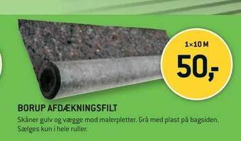 XL-BYG Borup afdækningsfilt tilbud