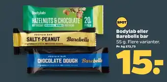 Netto Bodylab eller Barebells bar tilbud