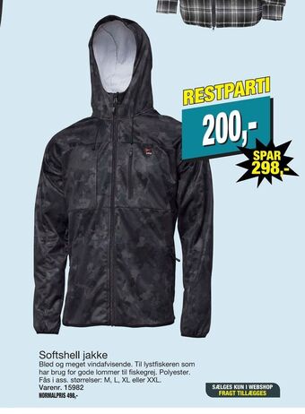 Harald Nyborg Softshell jakke tilbud