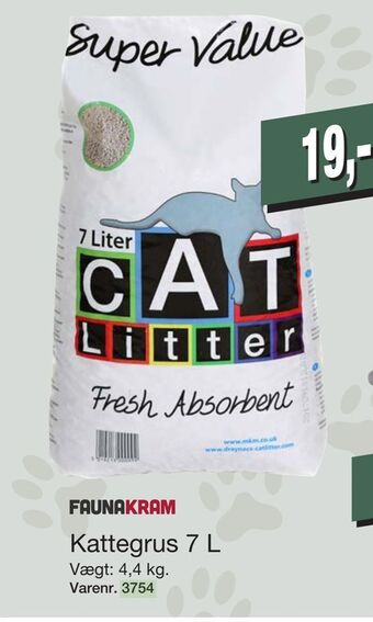Harald Nyborg Kattegrus 7 l tilbud