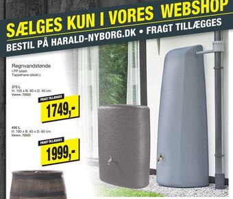 Harald Nyborg Regnvandstønde tilbud