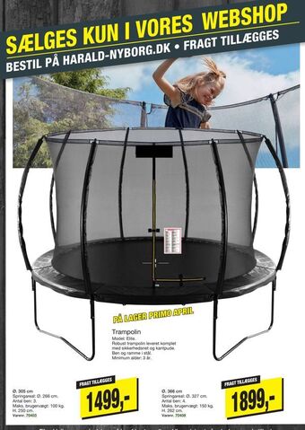Harald Nyborg Trampolin tilbud