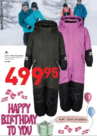 Intersport Junior - moose flyverdragt tilbud