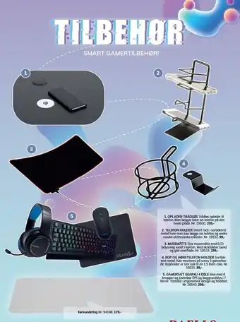 Daells Bolighus Tilbehør - smart gamertilbehør tilbud