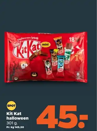 Netto Kitkat Halloween tilbud