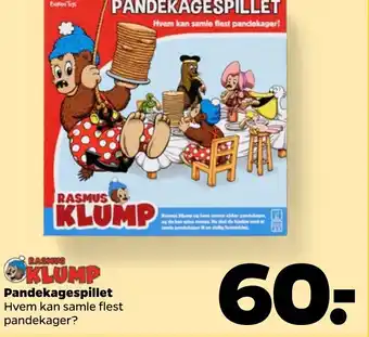 Netto Pandekagespillet tilbud