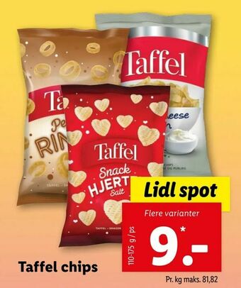 Let-Køb Taffel chips tilbud