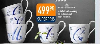 Imerco Alfabet højhankskop tilbud
