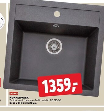 jem & fix Køkkenvask tilbud