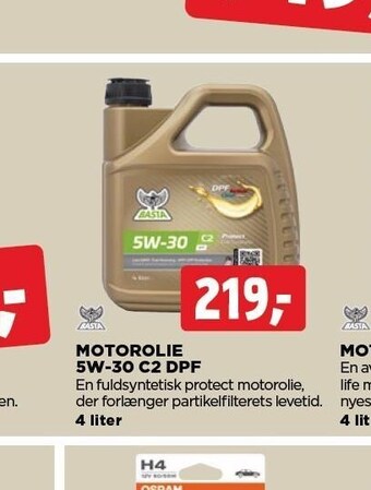 jem & fix Motorolie 5w-30 tilbud