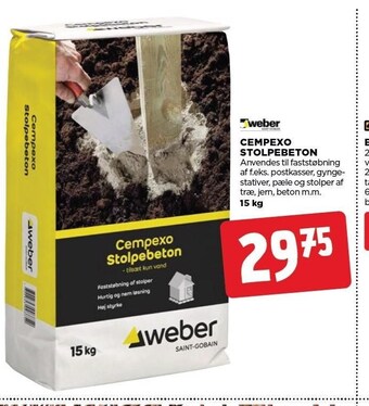 jem & fix Cempexo stolpebeton tilbud