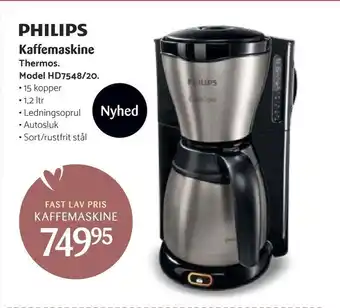 Kop & Kande Philips kaffemaskine tilbud