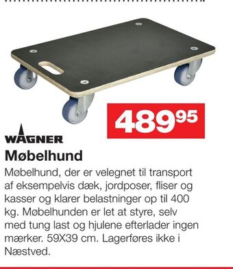 Bauhaus Møbelhund tilbud