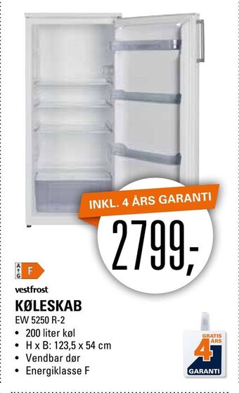 El-Salg Køleskab tilbud