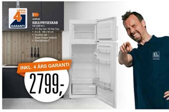 El-Salg Køle/fryseskab tilbud