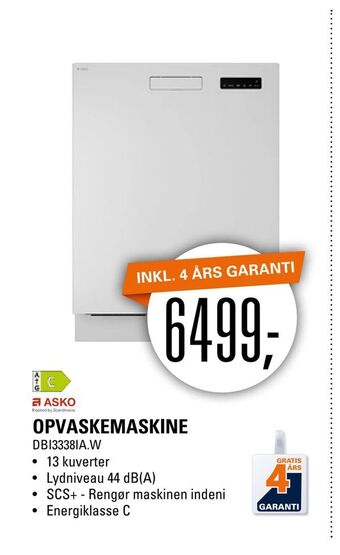 El-Salg Opvaskemaskine tilbud