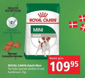 Maxi Zoo Royal canin adult mini tilbud