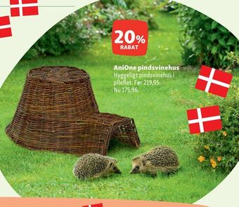 Maxi Zoo Anione pindsvinehus tilbud