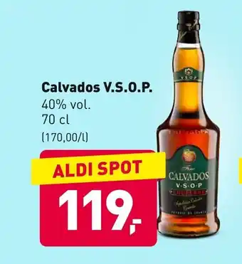 ALDI Calvados V.S.O.P 70 cl. tilbud