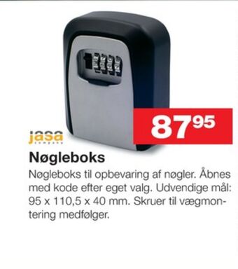 Bauhaus Jasa nøgleboks tilbud
