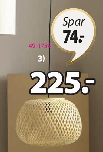 JYSK Sigvard Pendel tilbud