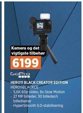 Power Hero11 black creator edition tilbud