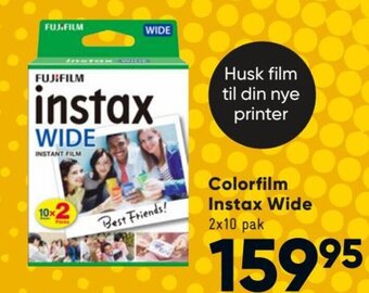Bilka Colorfilm Instax Wide tilbud