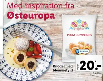 Lidl Kuljanka dumplings tilbud