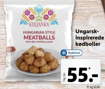 Lidl Kuljanka kødboller tilbud