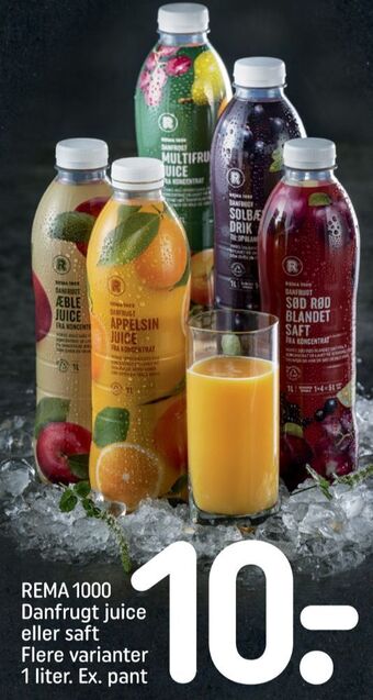 REMA 1000 Rema 1000 juice tilbud