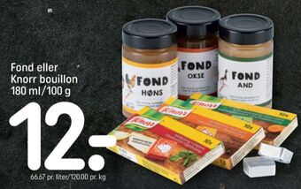 REMA 1000 Knorr bouillon tilbud
