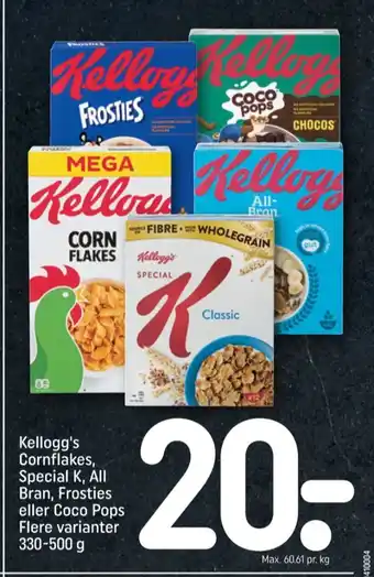 REMA 1000 Frosties cornflakes tilbud